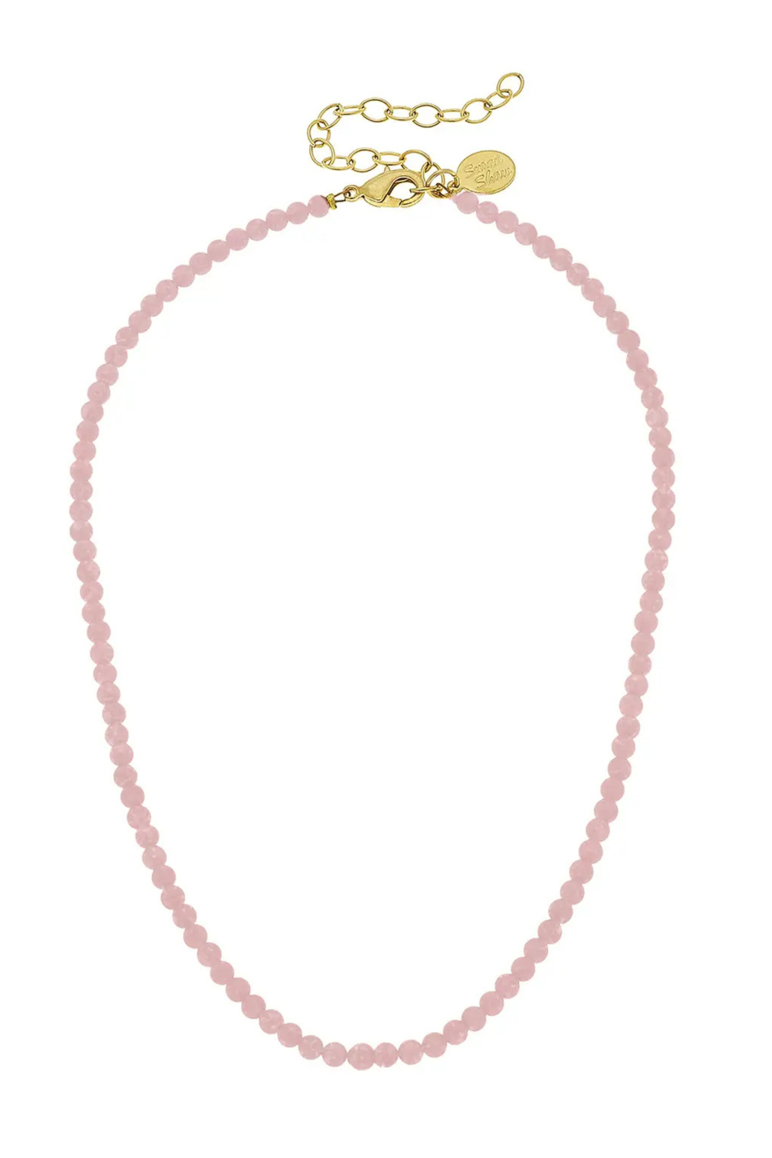 Alys Necklace Light Pink