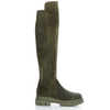 Women's tall suede boot FIFTH SUEDE OLIVE by BOS & CO
