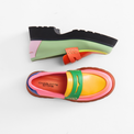 Adam Solimar Women's Shoes Loafers Charlotte Stone