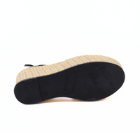 Hartlynn Black Women's Sandals Platforms Antelope