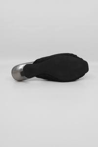 Curfew Black Women's Shoes Heels Intentionally Blank
