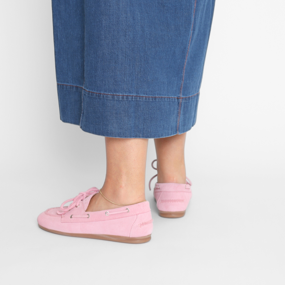 Marin Light Rose Suede Women's Shoes Loafers Pavement