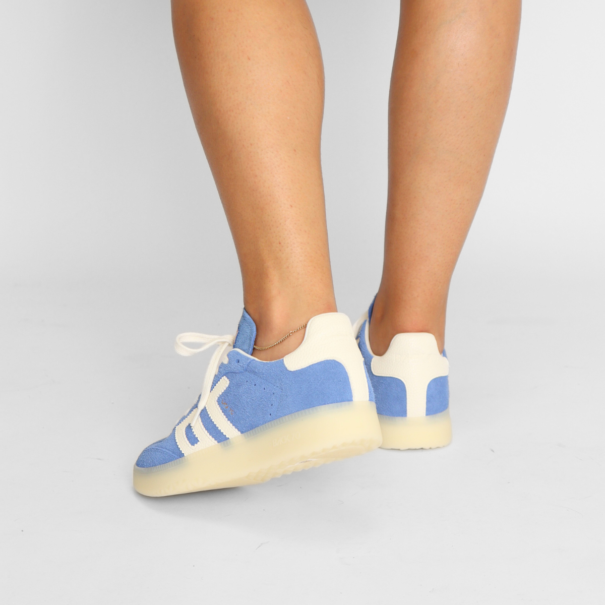 Boston Blue Women's Sneakers Back 70