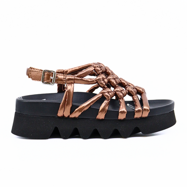 Alison New Onde Bronze Women's Sandals Platforms Patrizia Bonfanti    