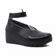 Vily Black Women's Shoes Platforms Fly London    