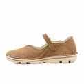 Missouri Taupe Women's Shoes On Foot    