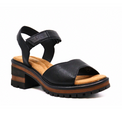 Hallie Black Women's Sandals Salvia    