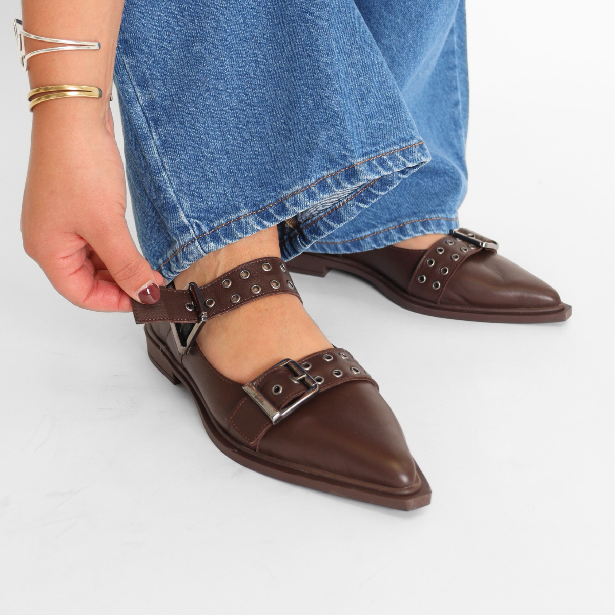 Ciara Brown Women's Shoes Flats Ateliers