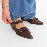 Ciara Brown Women's Shoes Flats Ateliers