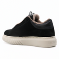 Libi Shearling Black Women's Sneakers Platforms Andia Fora    