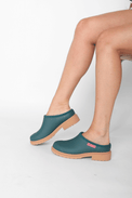 Billie Clog Teal Women's Shoes Merry People