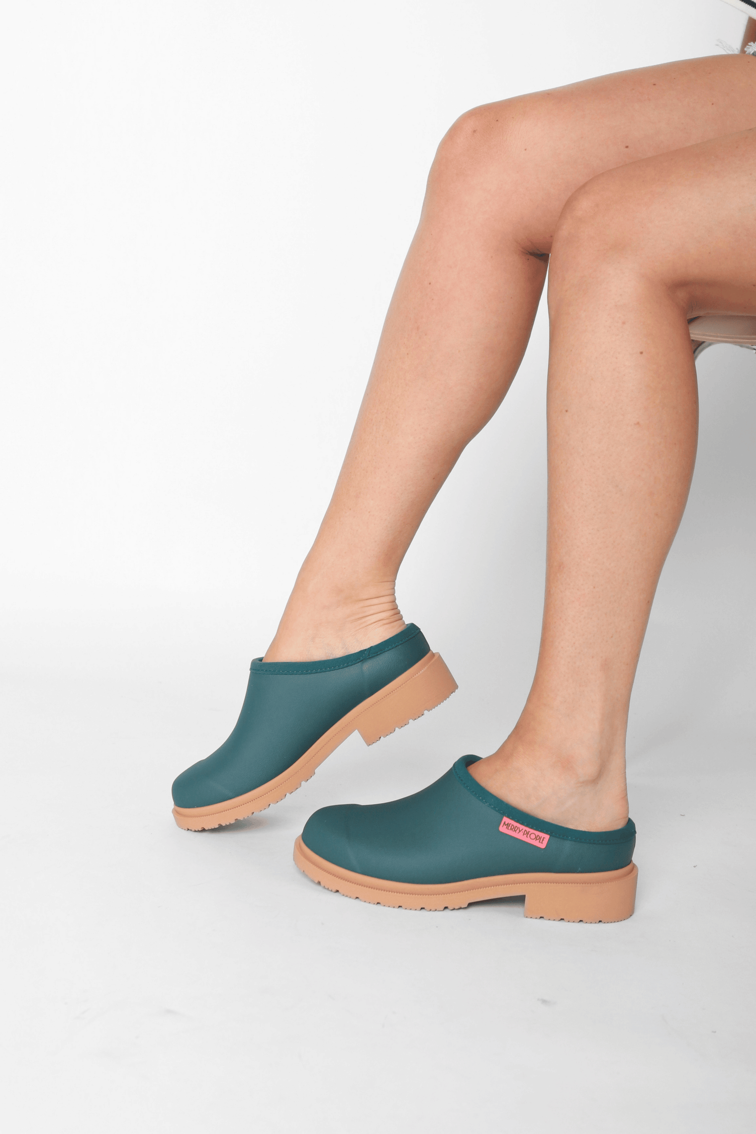 Billie Clog Teal Women's Shoes Merry People
