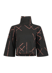 Batna Top Black Stix Women's Tops Bel Kazan