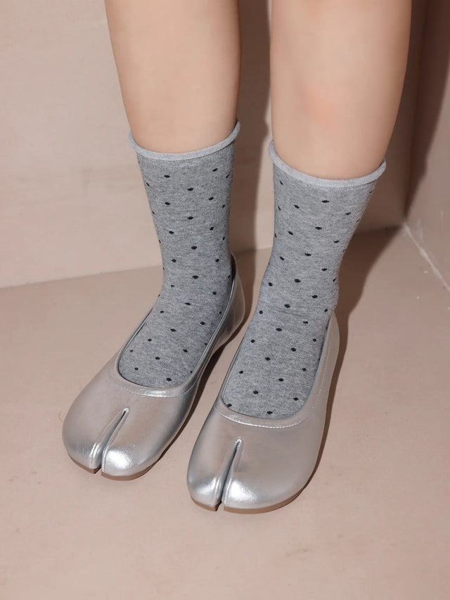 Tabi Split Toe Polka Dot Sock Gifts + Accessories Socks Soft Park