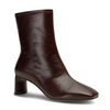 Women's fashion heeled bootie ARLO BROWN LEATHER by SHOE THE BEAR