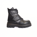Nero Vachetta Lug Sole Women's Boots Lofina
