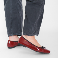 Patty Blunt Ballet Wine Women's Shoes Flats All Black