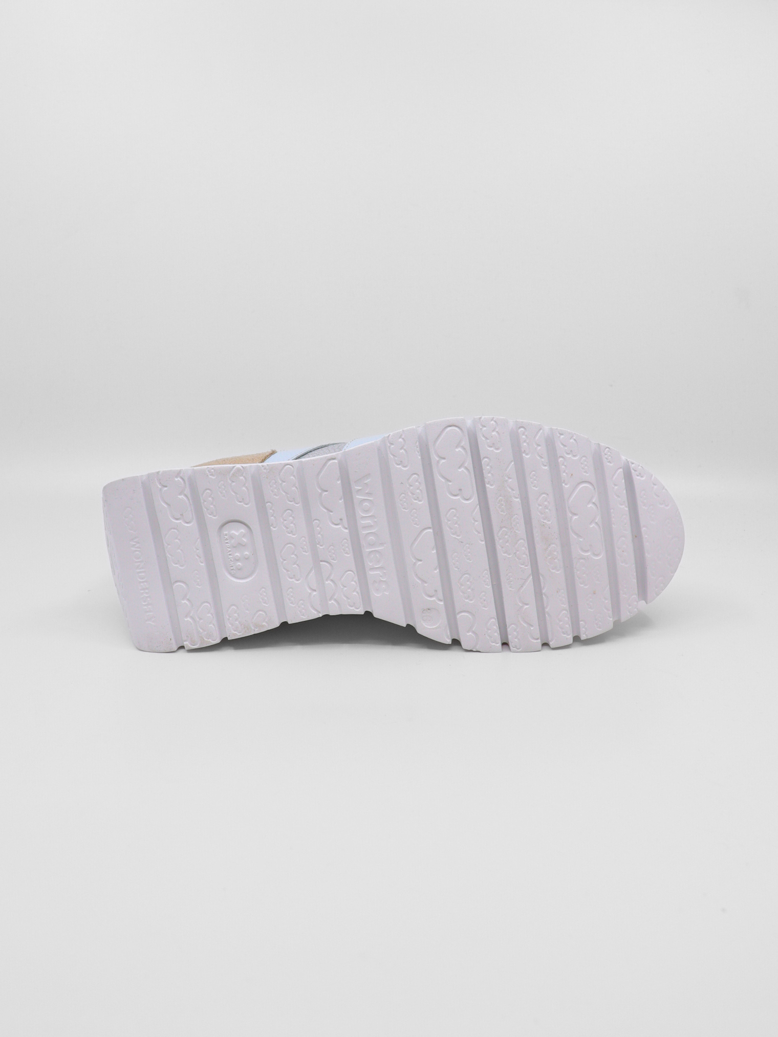 Trend Beige Plata Women's Sneakers Wonders