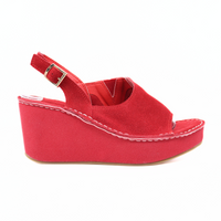 Seema Red Women's Sandals Platforms Ayalla