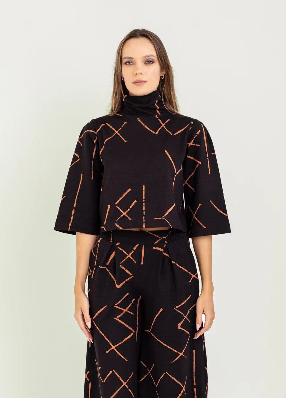 Batna Top Black Stix Women's Tops Bel Kazan