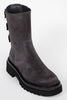 Women's lug sole suede boot GOLVA CROSTA LAVAGNA by HOMERS.