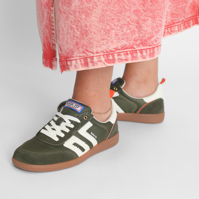 Ghost NM Olive Orange Milk Women's Sneakers Back 70