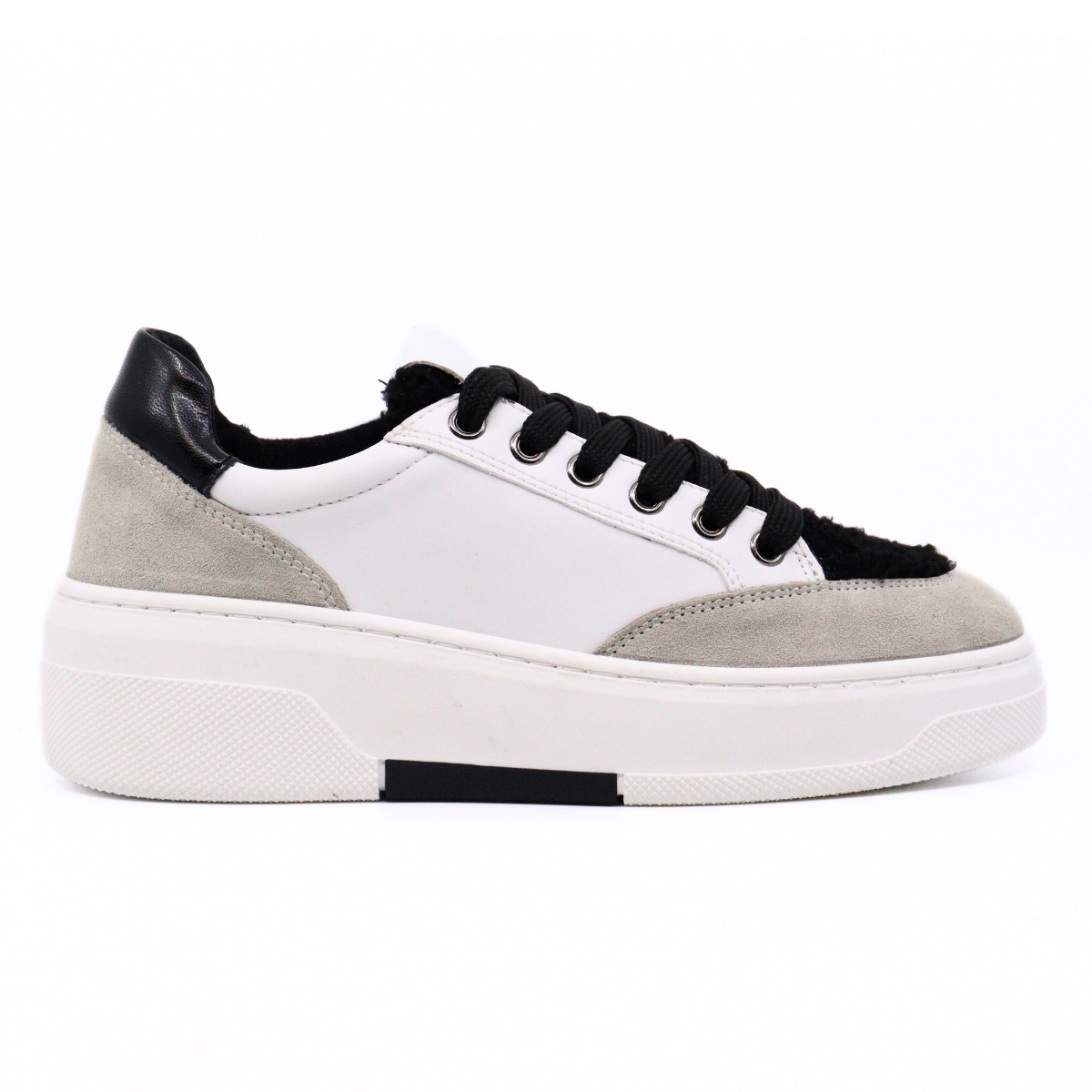 Viola White Women's Sneakers Platforms Ateliers    