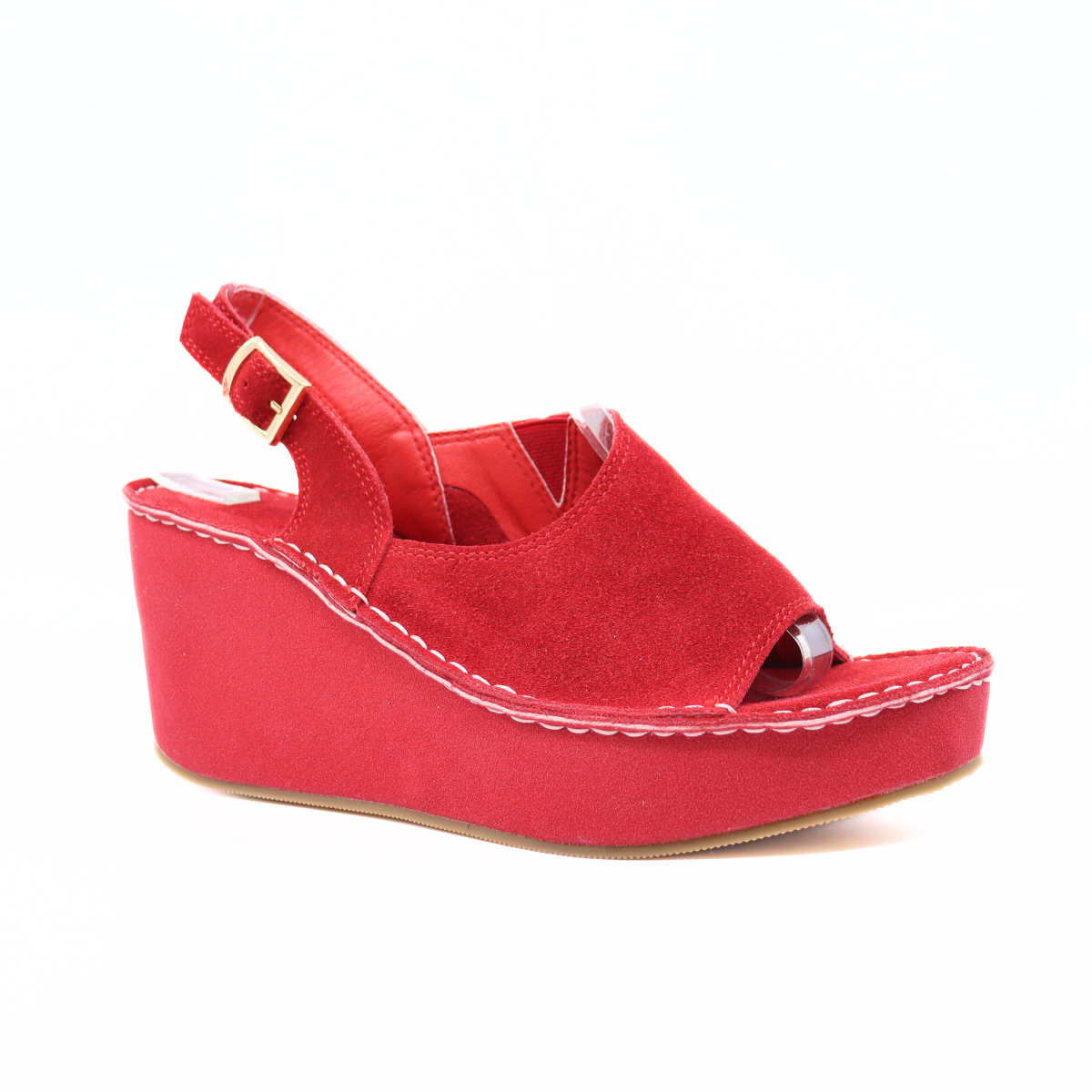 Seema Red Women's Sandals Platforms Ayalla