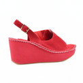 Seema Red Women's Sandals Platforms Ayalla