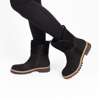 Walker Black Women's Boots Ateliers    