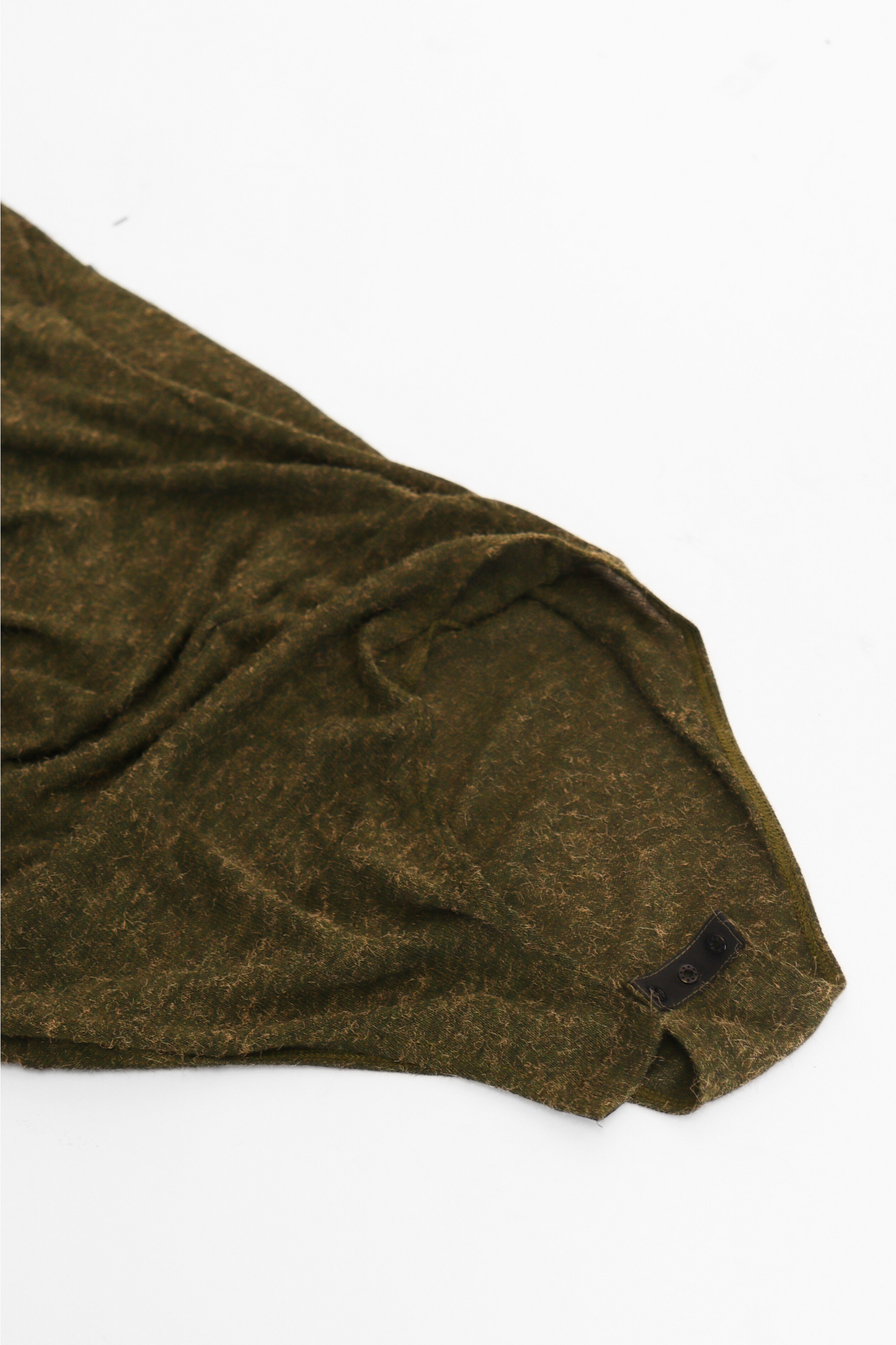 Drape Bodysuit Khaki Green Women's Tops Cossac