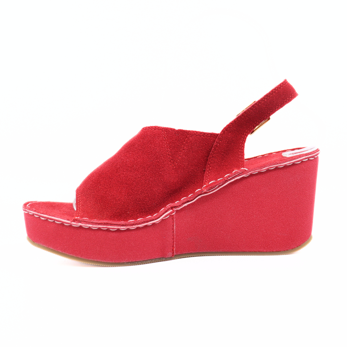 Seema Red Women's Sandals Platforms Ayalla