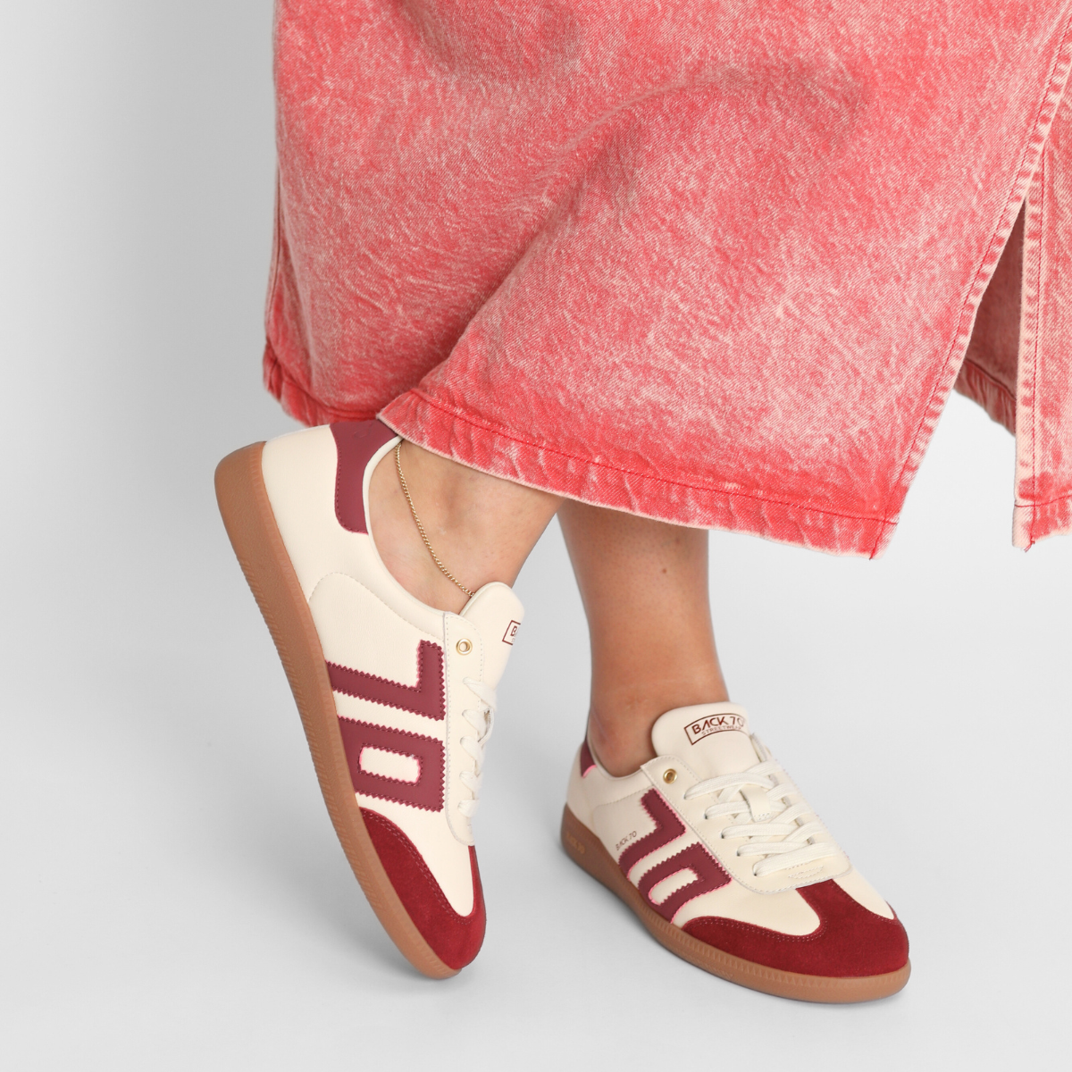 Cloud NM Milk Wine Women's Sneakers Back 70