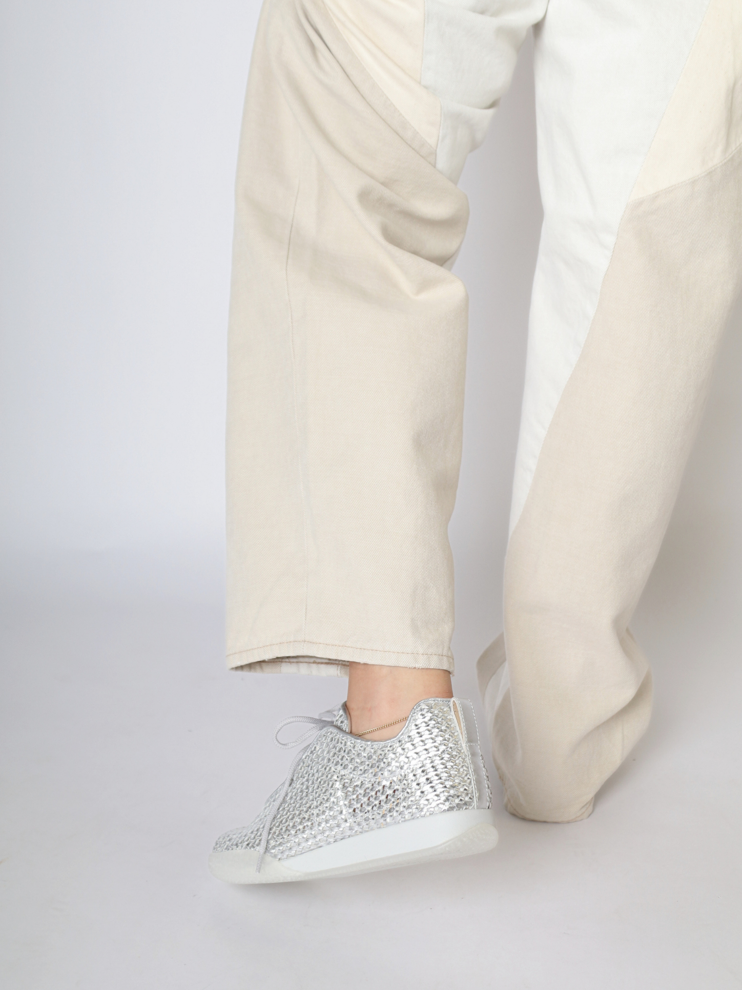 Bubble Hay Silver Women's Sneakers 4CCCCEES