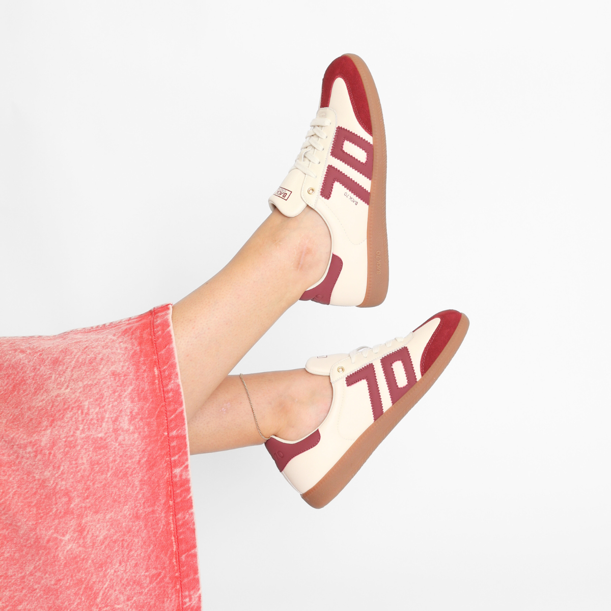 Cloud NM Milk Wine Women's Sneakers Back 70