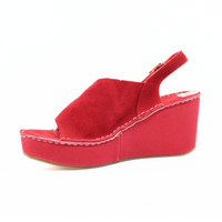 Seema Red Women's Sandals Platforms Ayalla
