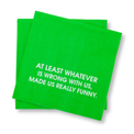 Whatever Is Wrong With Us Cocktail Napkins Gifts + Accessories Chez Gagné