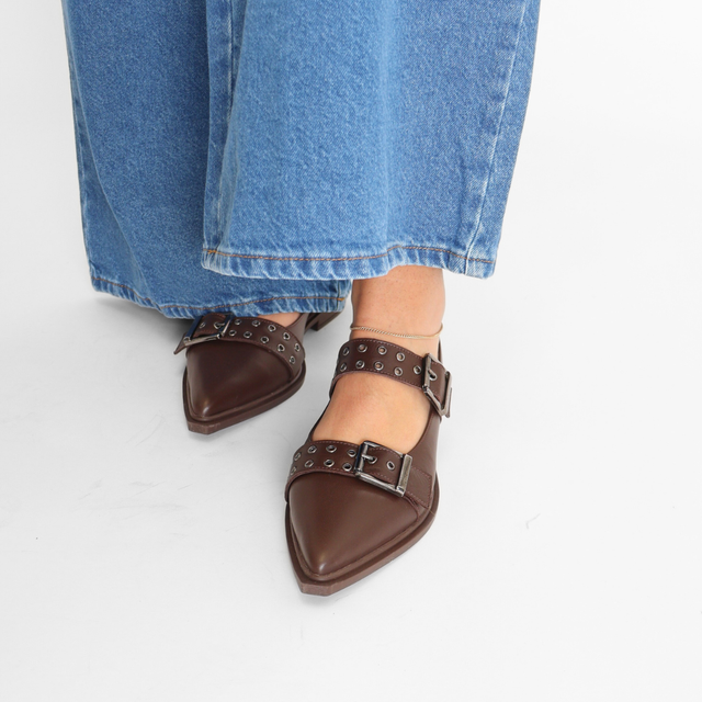 Ciara Brown Women's Shoes Flats Ateliers