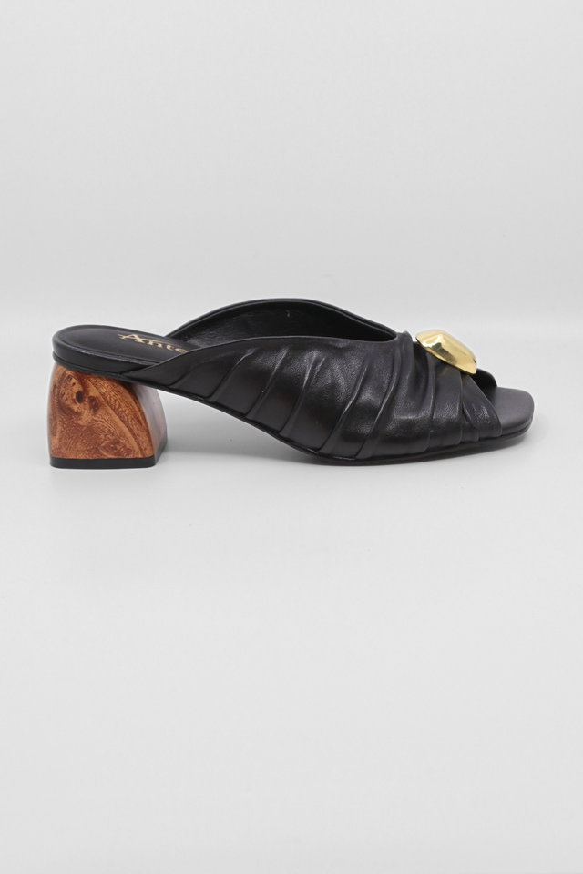 Rachel Black Women's Sandals Heels Antelope