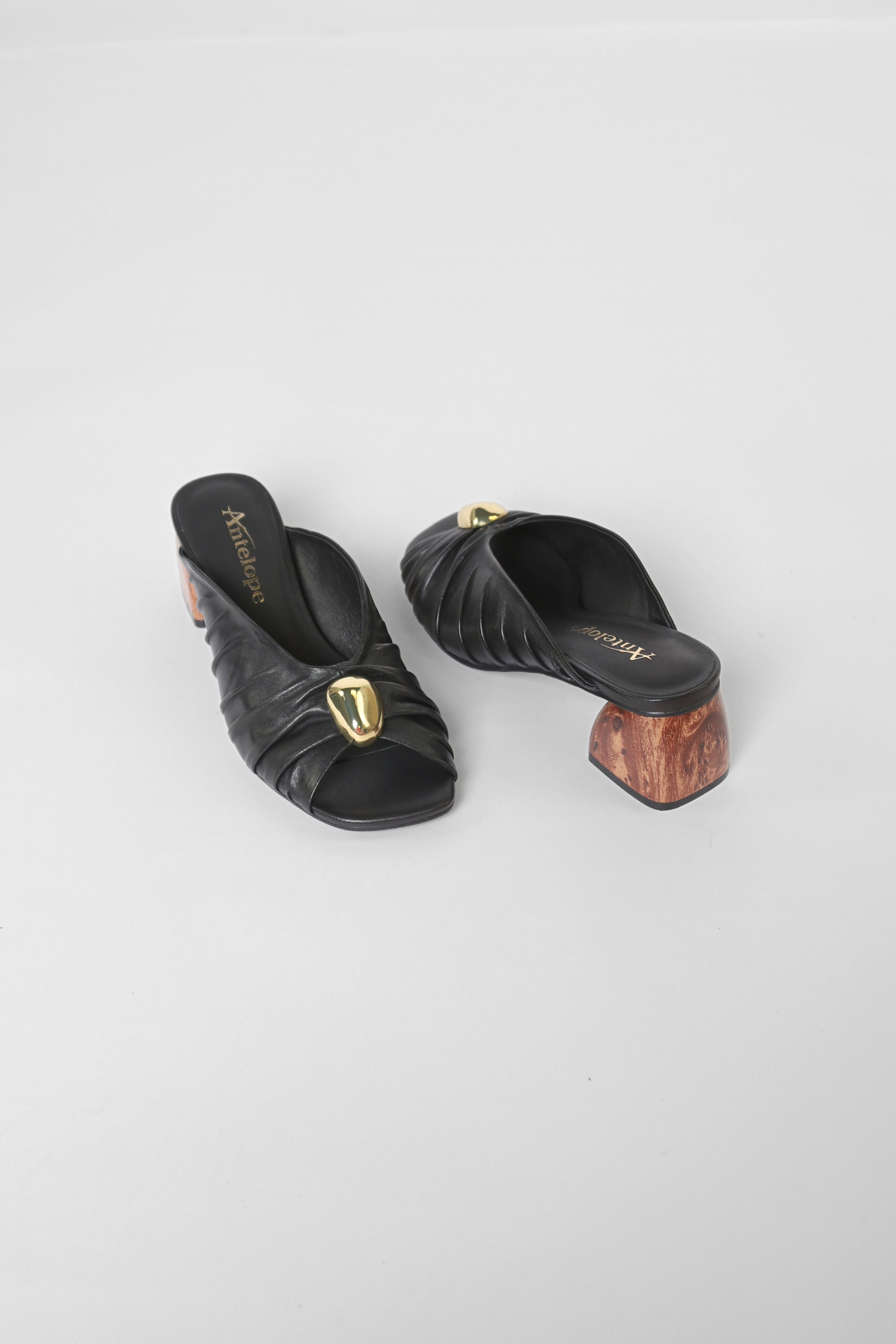 Rachel Black Women's Sandals Heels Antelope