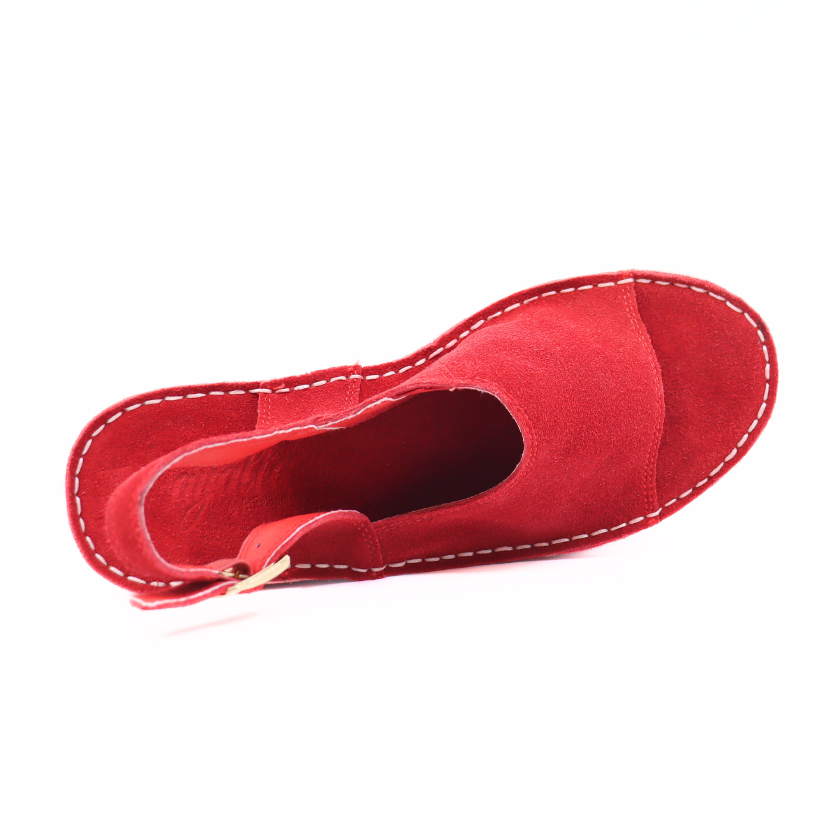 Seema Red Women's Sandals Platforms Ayalla