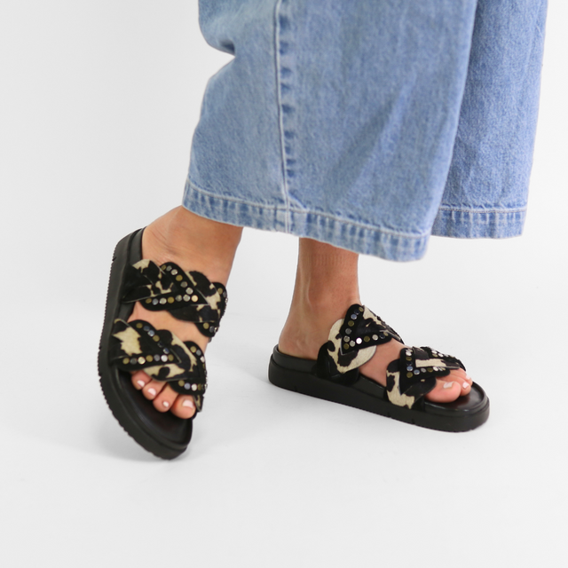 Leo Sandal Cow Hair Women's Sandals Free People