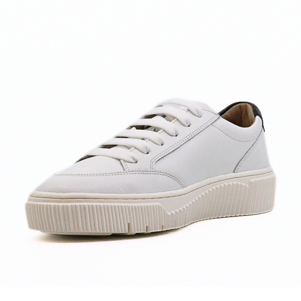 Women's white leather sneaker Victory White/Black by ATELIERS