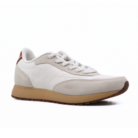 Nellie Vintage Blanc/Beige Women's Sneakers Woden    