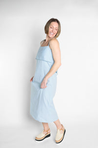 Sun Dress Pale Blue Women's Dresses Cossac