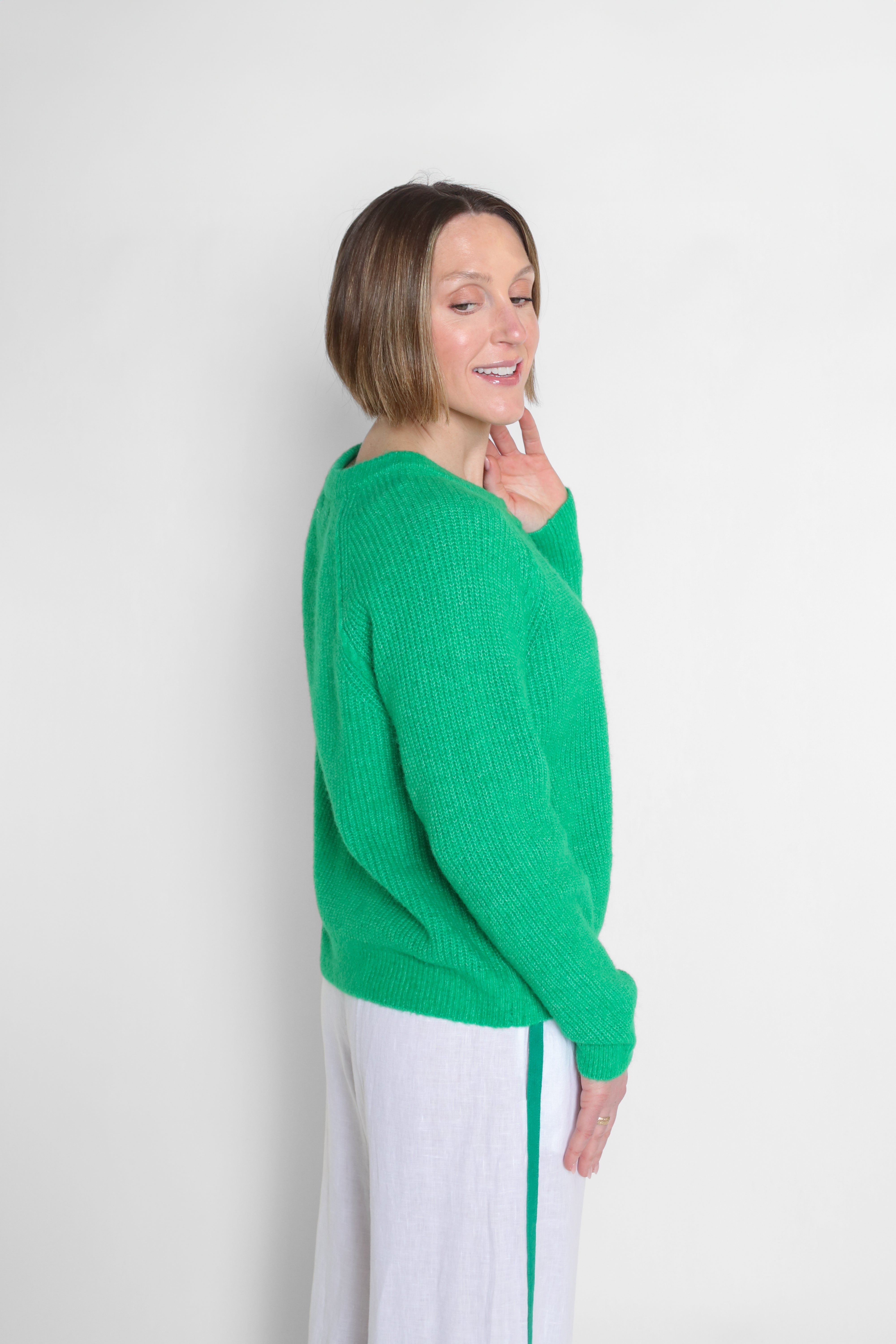 Lea Cardigan Green – The Sōl Collective