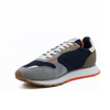 Men's lightweight leather and suede lace-up sneaker DELOS MENS by HOFF