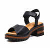 Women's block heel sandal Hallie Black by SALVIA