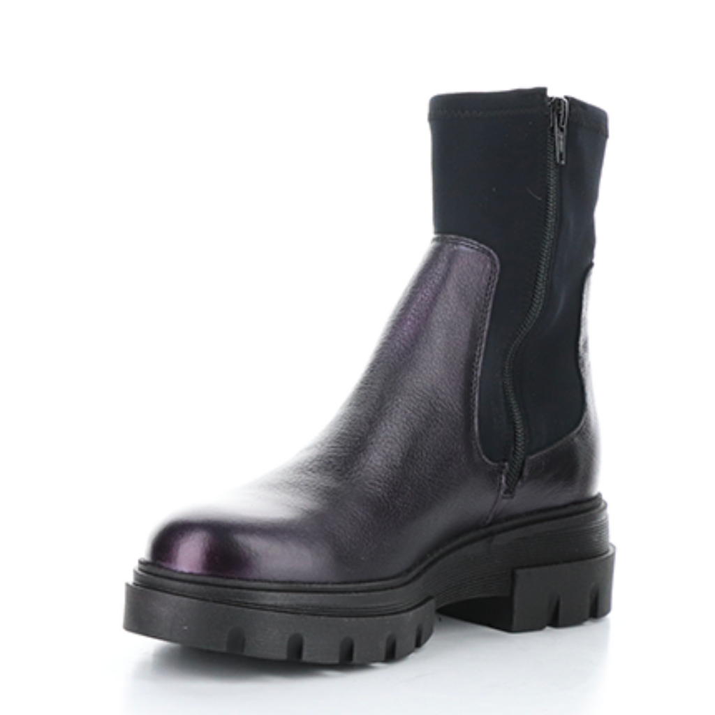 Women's waterproof winter FIVE MAGENTA/BLACK boot by Bos & Co