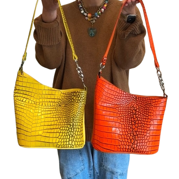 Penny Bucket Bag Orange Gifts + Accessories Bags SISTER EPIC    